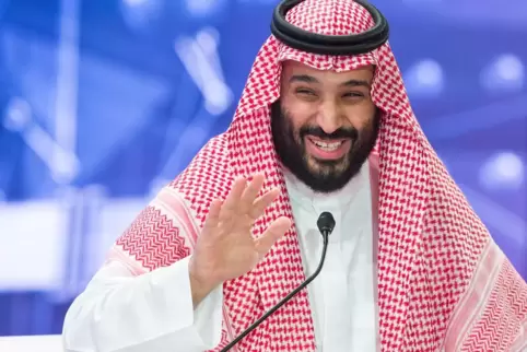 Hat zunehmend weniger zu lachen: der saudische Kronprinz und starke Mann im Staat, Mohammed Bin Salman.