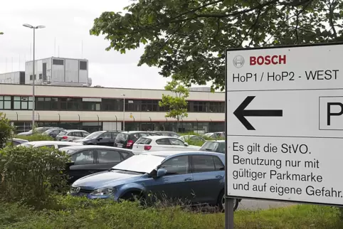 Bosch betreibt einen großen Werksstandort in Homburg.