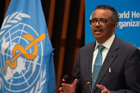 Gewaltig unter Druck: WHO-Generaldirektor Tedros Adhanom Ghebreyesus.