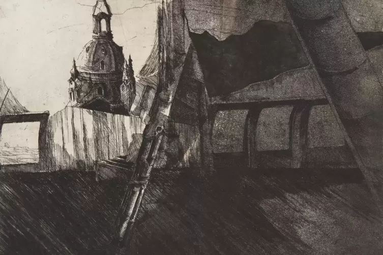 Peter Ackermann: „Frauenkirche“ von 1965. 