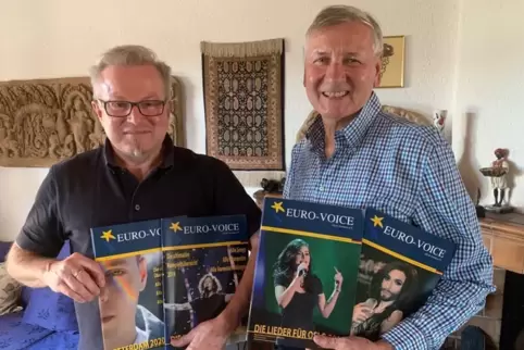  ESC-Fans: Karl Jakob (links) und Siegfried Doppler.