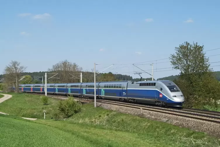 Im französischen TGV-Verkehr ist eine Platzreservierung obligatorisch. 