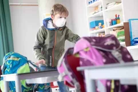 Von einem normalen Schulalltag werden die Kinder noch eine ganze Weile lang weit entfernt sein. 