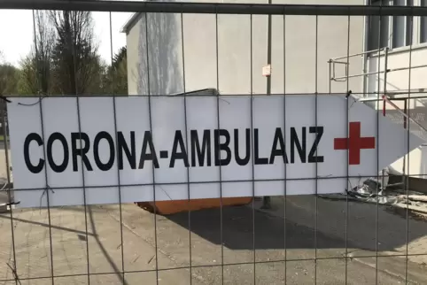 Die Corona-Ambulanzen in Kibo und Rockenhausen (unser Bild) bleiben weiter bestehen.