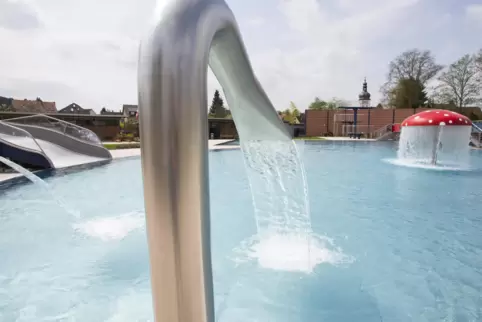 Das Freibad in Alsenborn.