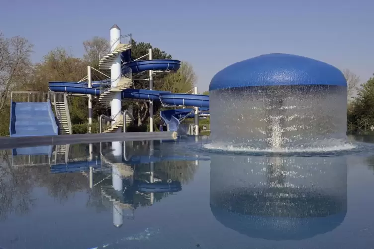 Auch der Probelauf f&uuml;r den Wasserpilz hat geklappt.