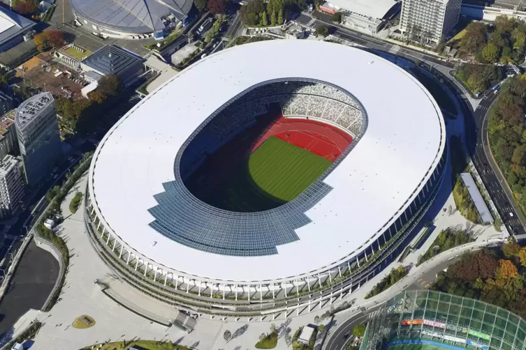 Im Stadion Ecopa in der Provinz Shizuoka mit 50.000 Sitzplätzen gab es bereits einen Testlauf.