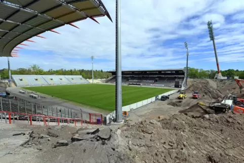 Die Kosten für das neue Wildparkstadion steigen. 