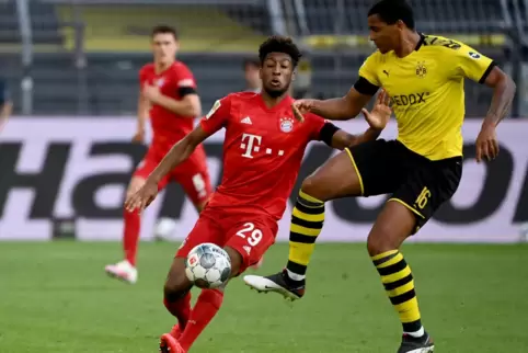 Auf dem Vormarsch: Bayern und Kingsley Coman. 