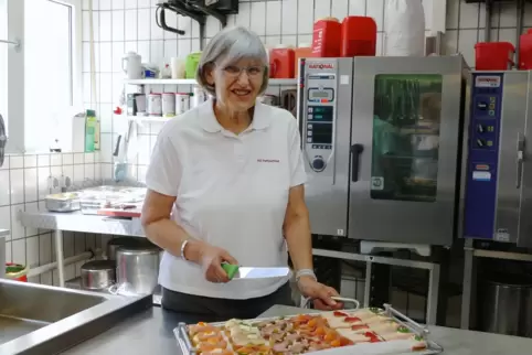 Elisabeth Hill, Seniorchefin des Partyservice Hill