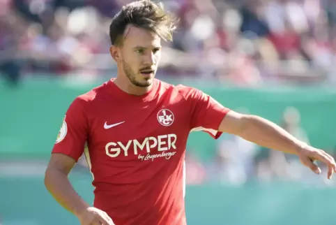 Kann aktuell nur individuell trainieren: FCK-Offensivspieler Simon Skarlatidis. 