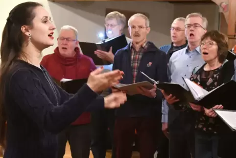 Chorproben wie hier bei Canto del Mondo in Wachenheim sind derzeit noch nicht erlaubt.