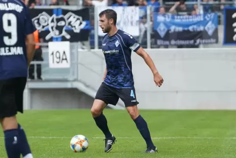 Bereit für den Endspurt: Waldhof-Kapitän Kevin Conrad. 
