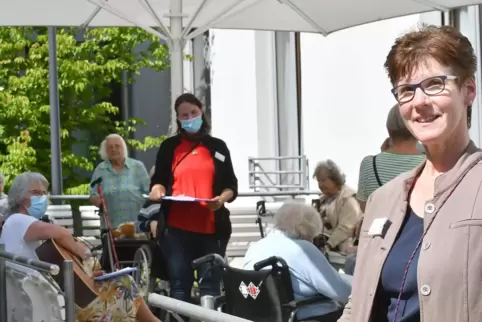 Sabine Neu ist froh um ihr Team: Wenn ihr die Schicksale der Menschen nahe gehen,spricht sie mit ihren Kollegen darüber. 