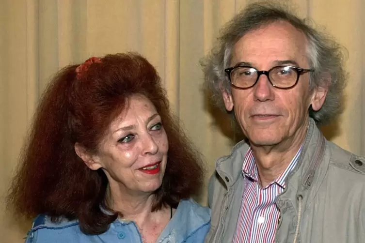 Jean-Claude und Christo im Jahr 2001.