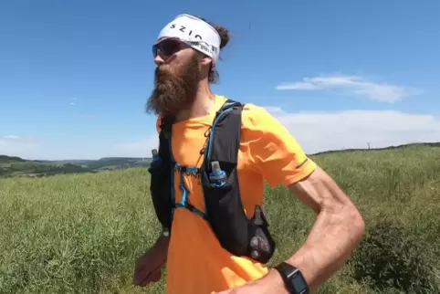 113 Kilometer, mehr als 3000 Höhenmeter und ganz viel Natur: Ultratrail-Läufer Max Kirschbaum auf dem Pfälzer Höhenweg. 