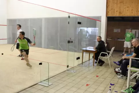 Beim Drei-Königs-Turnier trifft sich alljährlich die deutsche Squash-Elite in Bornheim.