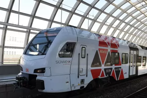 Günstiger wird auch die Fahrt mit dem Regional-Express von Ludwigshafen Mitte nach Mainz 