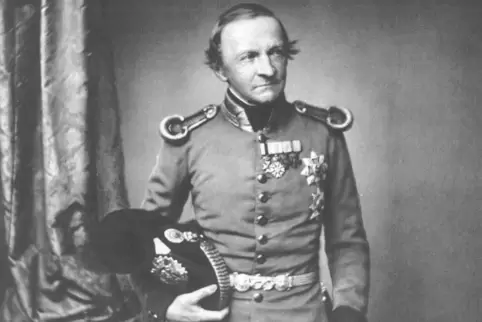 Jugendfrisch: Ludwig I. in einer Fotografie von Franz Seraph Hanfstaengl im Jahre 1860. 