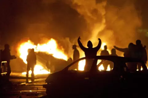 Gewaltausbruch in einem Pariser Vorort im Jahr 2005.