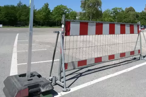 Nicht immer beachtet: Absperrungen in Speyer.