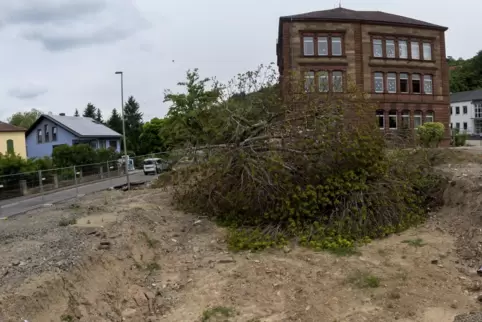 Der Boden, auf dem die Mensa gebaut werden soll, ist instabil. Mit Bohrpfählen soll dem Abhilfe geschaffen werden. 