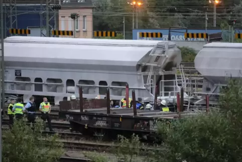 Der Unglücksort im Völklinger Bahnhof.