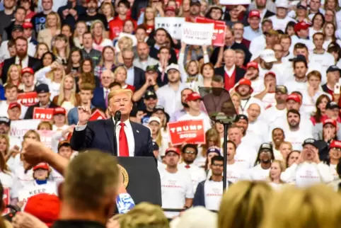 US-Präsident Donald Trump will bereits kommende Woche seine erste Kundgebung seit mehr als drei Monaten abhalten.