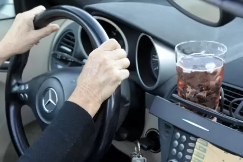 Alkohol am Steuer ist nie eine gute Idee.