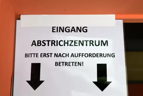 Wird vorerst nicht mehr benötigt: Abstrichzentrum in der Halle 101. 