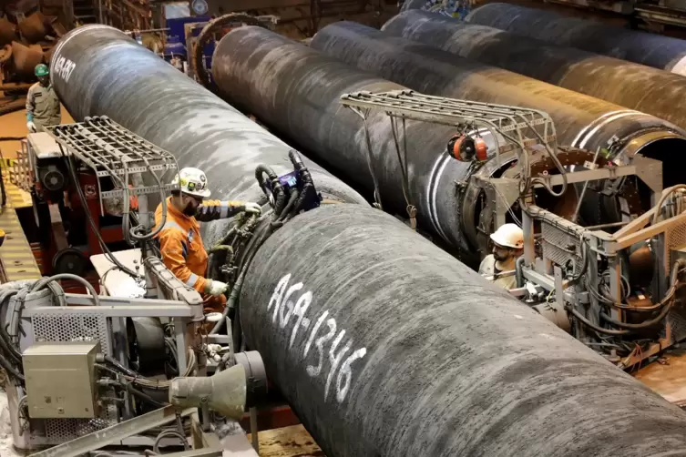 Das Gas-Projekt Nord Stream 2 ist ebenfalls ein Zankapfel zwischen Washington und Berlin.