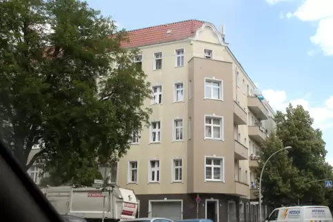 Betroffenes Wohnhaus im Berliner Stadtteil Neukölln. 