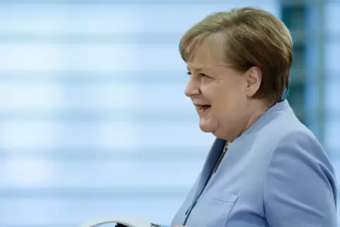 Angela Merkel am 12. Juni in Berlin. 