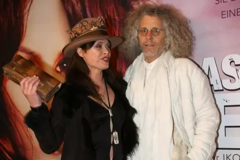 „Das wilde Leben“: Uschi Obermeier und Rainer Langhans 2007 bei der Premiere ihres gleichnamigen Films. 