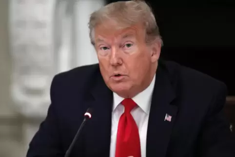 Sieht eine Kampagne des Silicon Valley gegen sich: US-Präsident Donald Trump.