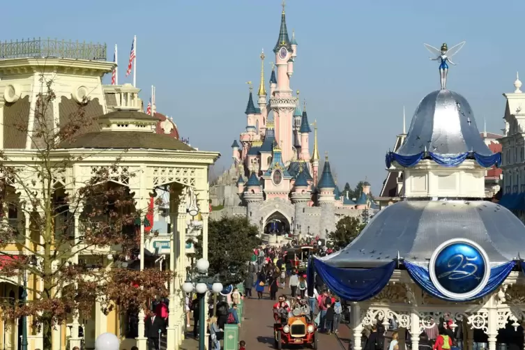 Das Disneyland in Paris. 