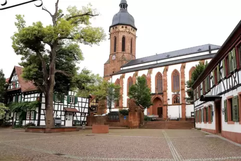 Das bauliche Herz Kandels, das Haus am Plätzel. 