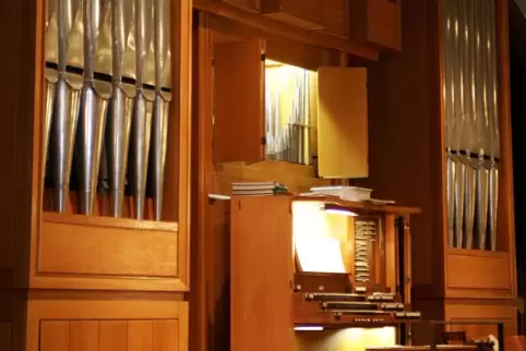 Die Orgel in der Alexanderskirche.