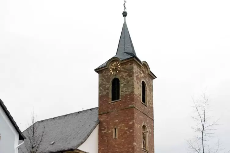 Zweites Bauwerk, dass beleuchtet werden soll: katholische Kirche in Heiligenstein.