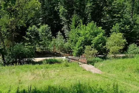 An der Brücke nahe der Abzweigung zur Weihermühle sind noch Bohlen zu erneuern. Die Auffahrt wurde mit Schotter eingeebnet, so d