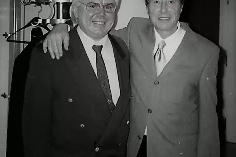 M&uuml;hlbeyer 1999 mit Udo J&uuml;rgens und ...