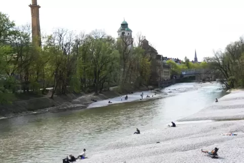 Veranstaltungsort des „Isarrauschens“: die Münchner Praterinsel. 