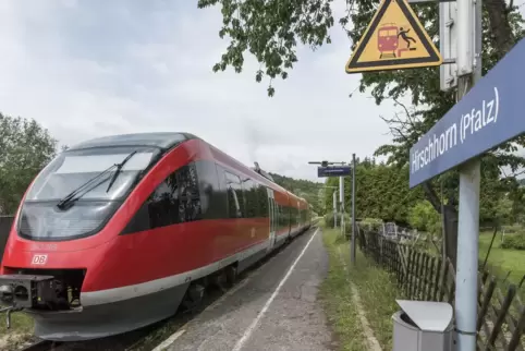 Wird für 760.000 Euro modernisiert und barrierefrei ausgebaut: der Bahnhaltepunkt in Hirschhorn.