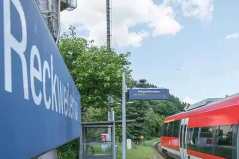 Reckweilerhof ist einer von drei Bahnhaltepunkten in der Verbandsgemeinde Lauterecken-Wolfstein, die in den Sommerferien barrier