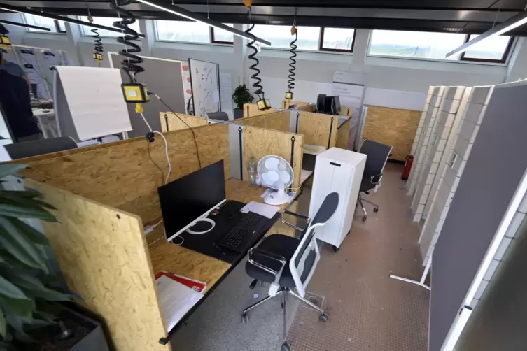 Auch Coworking-Spaces k&ouml;nnen angemietet werden.