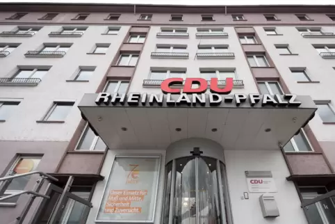 Die Parteizentrale der CDU in Mainz.