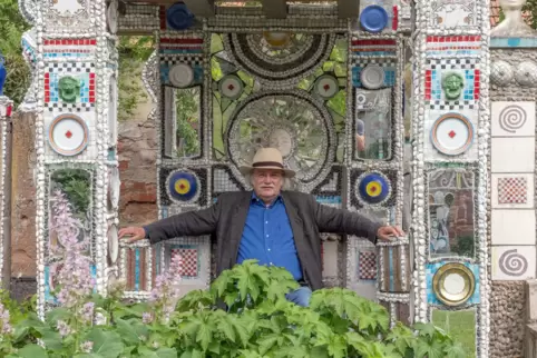Der Maler im Labyrinth: Otfried H. Culmann in seinem Traumgarten. 