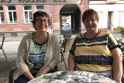 Präsidentin und Vorgängerin: Bärbel Schmitt (links) und Hildegard Marx. 