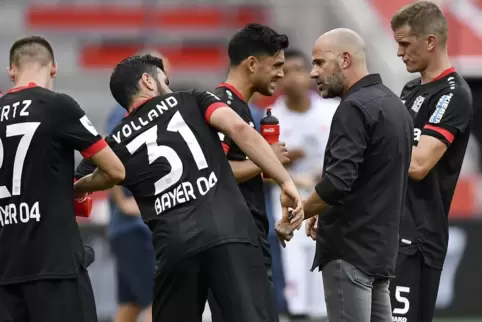 Hungrig auf einen Titel: Trainer Peter Bosz will mit seiner Werkself für eine Überraschung im DFB-Pokalfinale sorgen. 