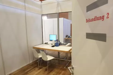Die Infektambulanz im Jockgrimer Bürgerhaus hat inzwischen geschlossen. 